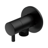 An image of Nero Tapware Mini Cistern Stop Matte Black