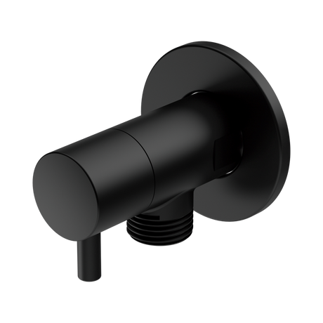 An image of Nero Tapware Mini Cistern Stop Matte Black