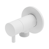 An image of Nero Tapware Mini Cistern Stop Matte White