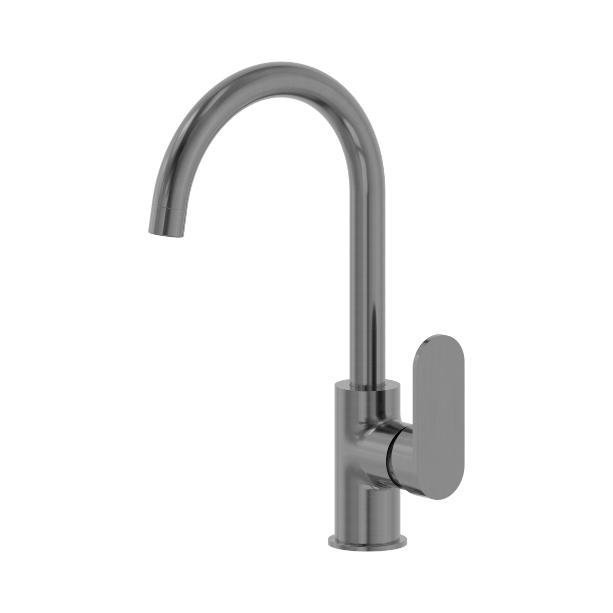 An image of Nero Tapware Ecco Kitchen Mixer Gun Metal