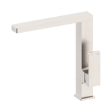 An image of Nero Tapware Celia Kitchen Mixer Brushed Nickel