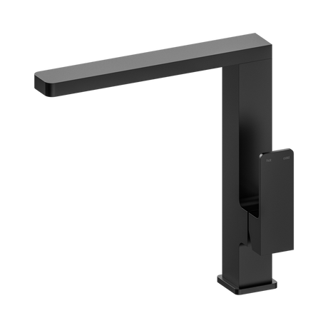 An image of Nero Tapware Celia Kitchen Mixer Matte Black