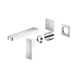 An image of Nero Tapware Celia Wall Basin/Bath Mixer Separate Back Plate Trim Kits Only Chrome