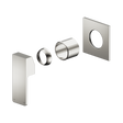An image of Nero Tapware Celia Shower Mixer Trim Kits Only Brushed Nickel