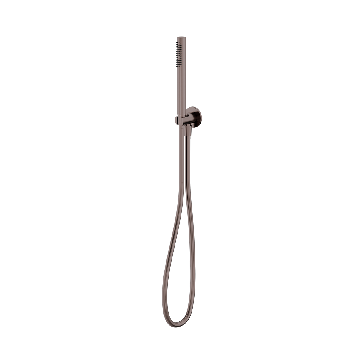 An image of Nero Tapware Slim Shower On Bracket Brushed Bronze