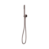 An image of Nero Tapware Slim Shower On Bracket Brushed Bronze