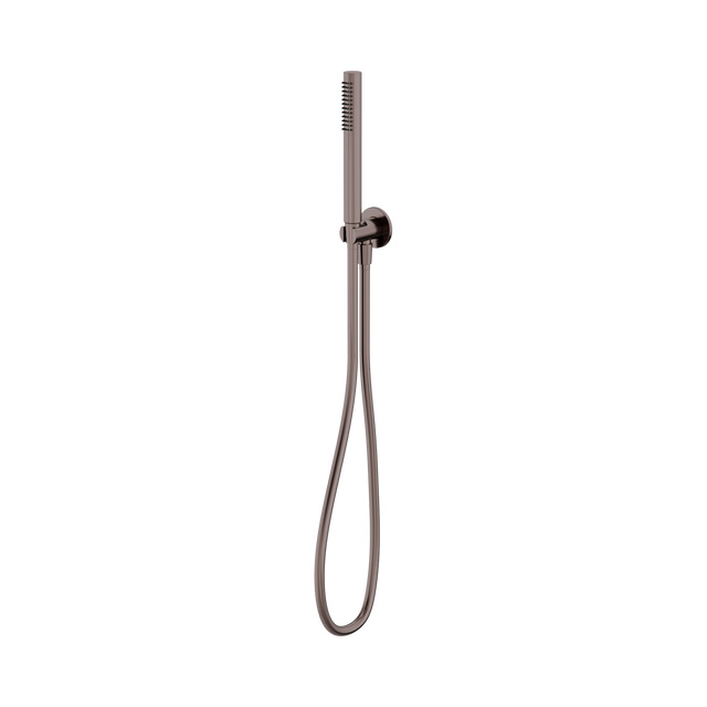 An image of Nero Tapware Slim Shower On Bracket Brushed Bronze