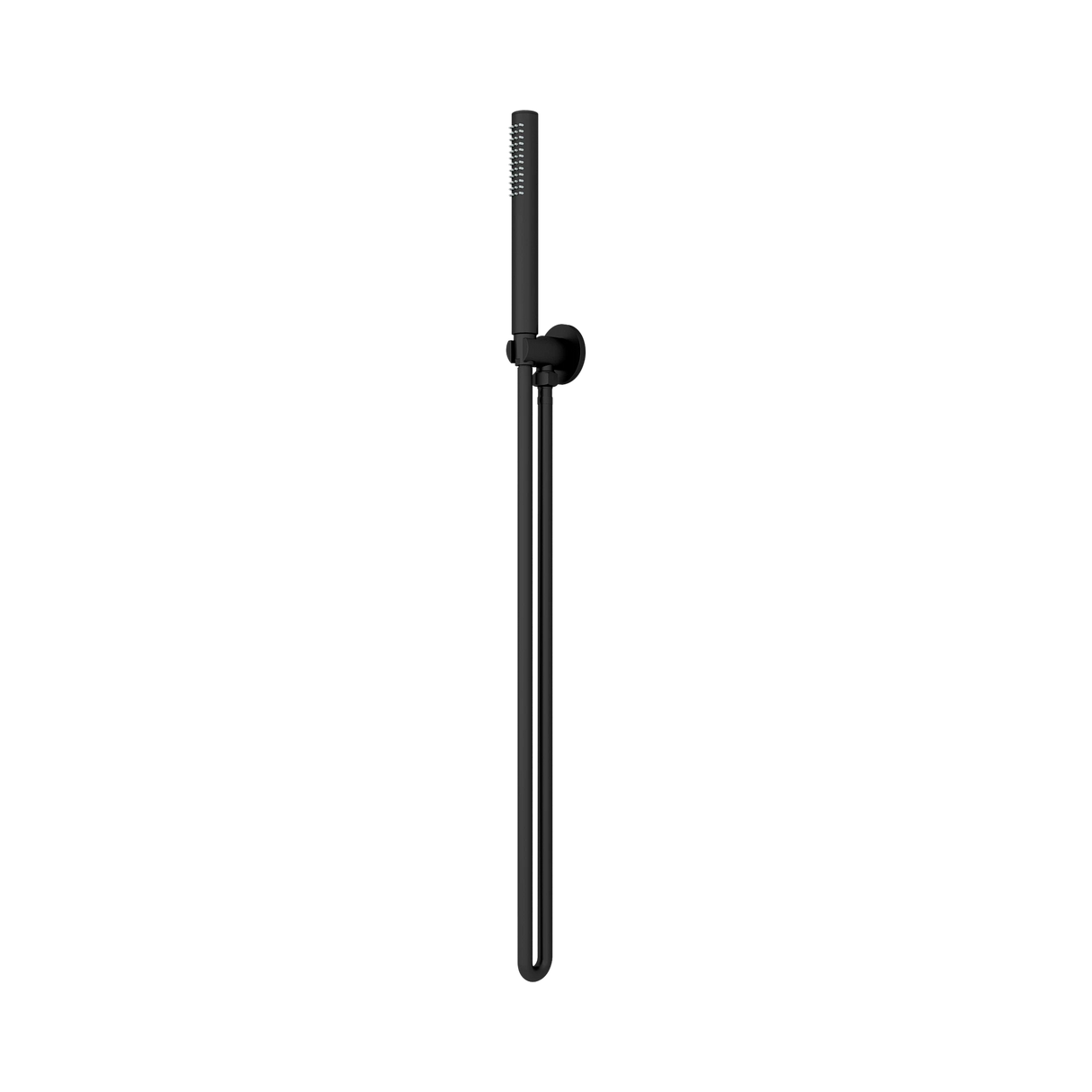 An image of Nero Tapware Slim Shower On Bracket Matte Black
