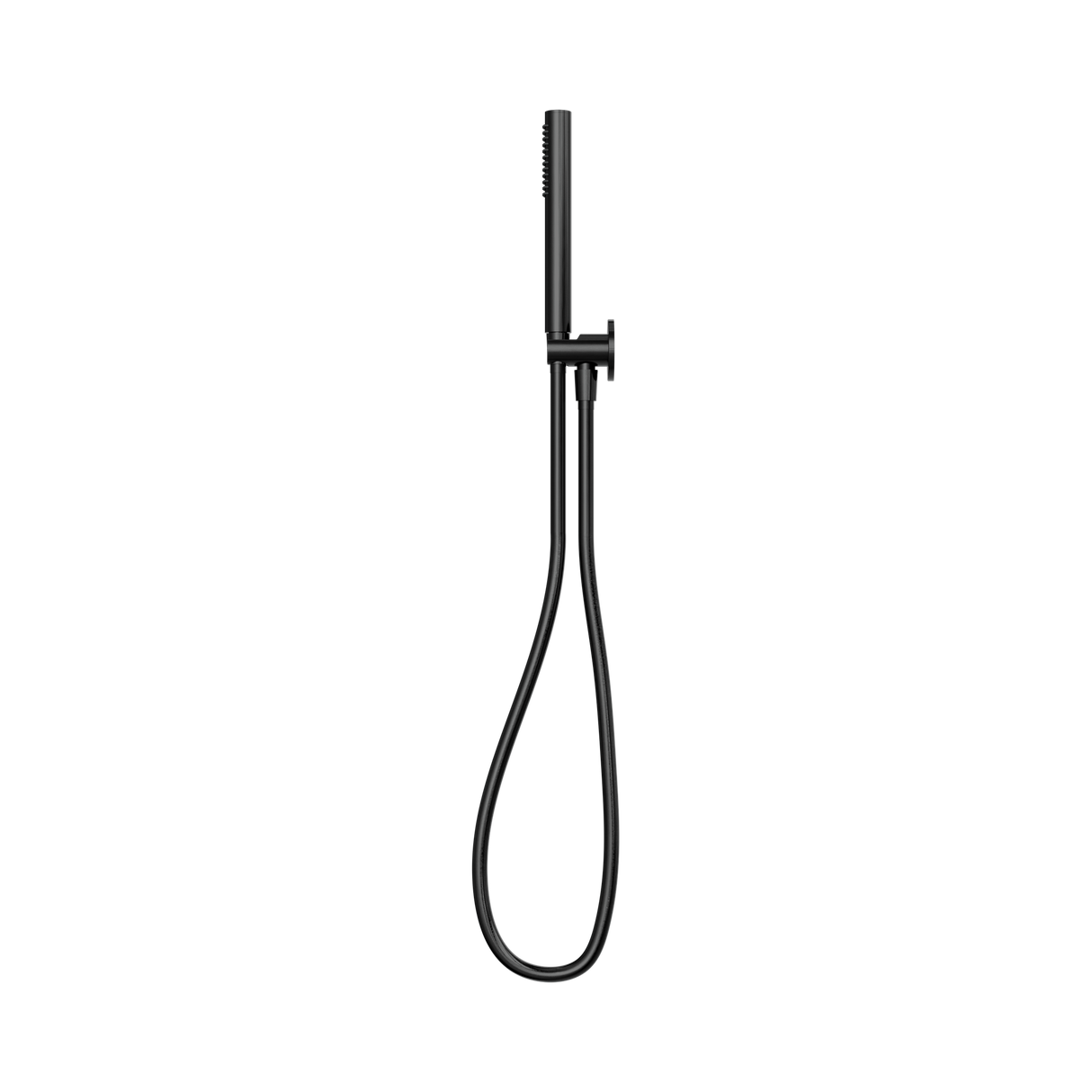 An image of Nero Tapware Slim Shower On Bracket Matte Black