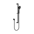 An image of Nero Tapware Ecco Shower Rail With Air Shower Matte Black