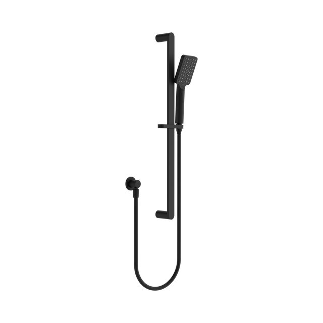 An image of Nero Tapware Bianca Shower Rail Matte Black