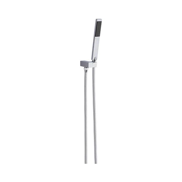 An image of Nero Tapware Square Shower On Bracket Chrome