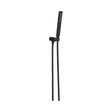An image of Nero Tapware Square Shower On Bracket Matte Black