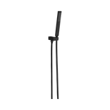An image of Nero Tapware Square Shower On Bracket Matte Black