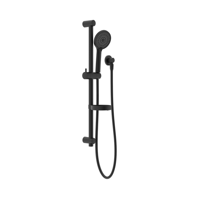 An image of Nero Tapware Builder Project Shower Rail Matte Black