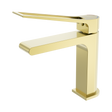 An image of Nero Tapware Bianca Care Basin Mixer Brushed Gold