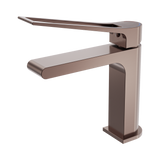 An image of Nero Tapware Bianca Care Basin Mixer Brushed Bronze