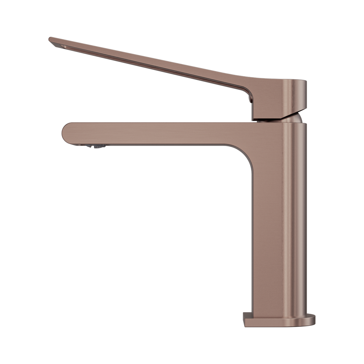 An image of Nero Tapware Bianca Care Basin Mixer Brushed Bronze