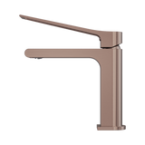 An image of Nero Tapware Bianca Care Basin Mixer Brushed Bronze