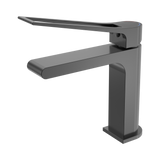 An image of Nero Tapware Bianca Care Basin Mixer Gun Metal