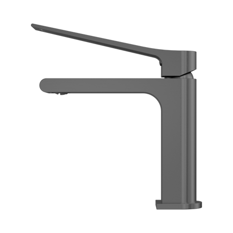 An image of Nero Tapware Bianca Care Basin Mixer Gun Metal