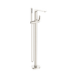 An image of Nero Tapware Bianca Freestanding Bath Mixer With Hand Shower Brushed Nickel