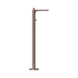 An image of Nero Tapware Bianca Freestanding Bath Mixer With Hand Shower Brushed Bronze