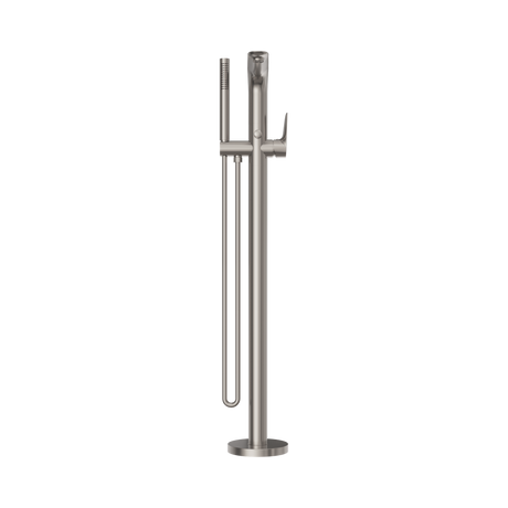 An image of Nero Tapware Bianca Freestanding Bath Mixer With Hand Shower Chrome