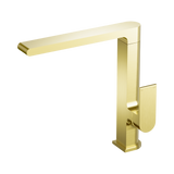 An image of Nero Tapware Bianca Kitchen Mixer Brushed Gold