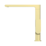An image of Nero Tapware Bianca Kitchen Mixer Brushed Gold