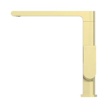 An image of Nero Tapware Bianca Kitchen Mixer Brushed Gold