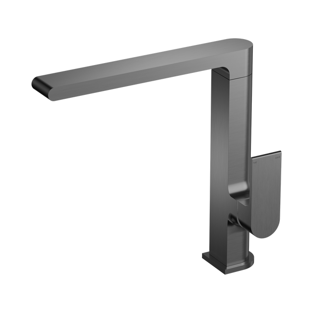 An image of Nero Tapware Bianca Kitchen Mixer Gun Metal