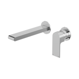 An image of Nero Tapware Bianca Wall Basin/Bath Mixer Separate Back Plate 230mm Chrome