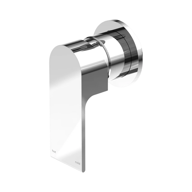 An image of Nero Tapware Bianca Shower Mixer 80mm Plate Chrome