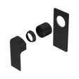 An image of Nero Tapware Bianca Shower Mixer Trim Kits Only Matte Black