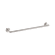 An image of Nero Tapware Dolce Single Towel Rail 700mm Brushed Nickel