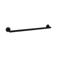An image of Nero Tapware Dolce Single Towel Rail 700mm Matte Black
