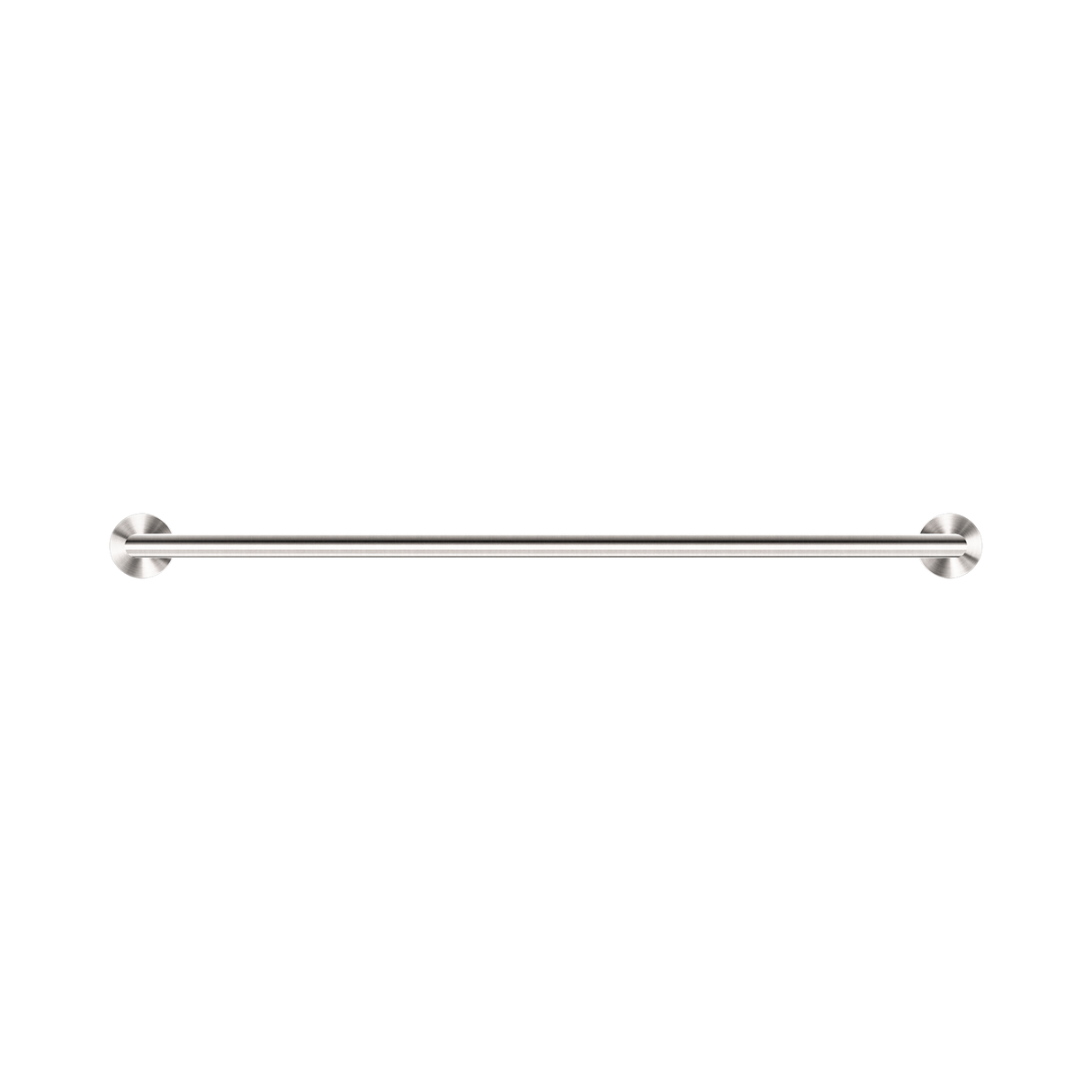 An image of Nero Tapware Dolce Double Towel Rail 700mm Brushed Nickel