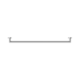 An image of Nero Tapware Dolce Single Towel Rail 900mm Chrome