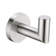 An image of Nero Tapware Dolce Robe Hook Brushed Nickel