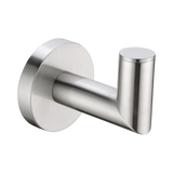 An image of Nero Tapware Dolce Robe Hook Brushed Nickel