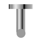 An image of Nero Tapware Dolce Robe Hook Chrome