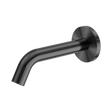 An image of Nero Tapware Mecca Wall-Mounted Sensor Tap with 80mm Wall Plate Gun Metal