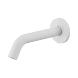An image of Nero Tapware Mecca Wall-Mounted Sensor Tap with 80mm Wall Plate Matte White