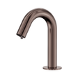 An image of Nero Tapware Mecca Hob Mounted Sensor Soap Dispensor Brushed Bronze