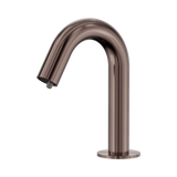 An image of Nero Tapware Mecca Hob Mounted Sensor Soap Dispensor Brushed Bronze