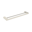 An image of Nero Tapware Celia Double Towel Rail 600mm Brushed Nickel