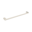 An image of Nero Tapware Celia Single Towel Rail 800mm Brushed Nickel