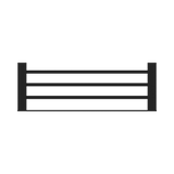 An image of Nero Tapware Celia Towel Rack Matte Black