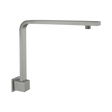 An image of Nero Tapware Square Swivel Shower Arm Gun Metal